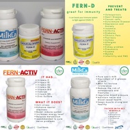 ifern power trio fern d, fern activ and milkca vitamins original authentic products