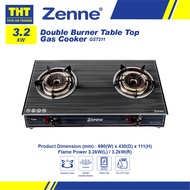 Zenne Double Burner Gas Stove GST211