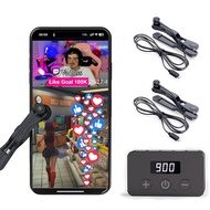 BlissKiss Auto Clicker, Kelajuan Klik Boleh Laras, Maksimum 50 Klik Per Saat, Boleh Menyambungkan Se