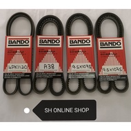 Fan Belt (100% BANDO) for Mitsubishi Storm L200 Triton Lite 4X2 (4PK1120 & A38 & 9.5X1075 X 2 PCS)
