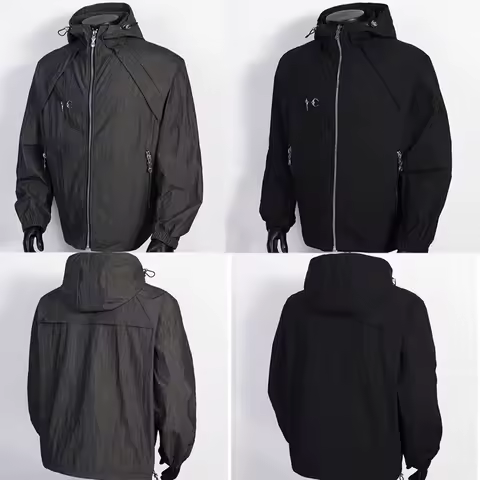 High Street Thug Club Jacket Trench Coat High Quality Autumn Sports Casual THUG CLUB Jacket Tracksui