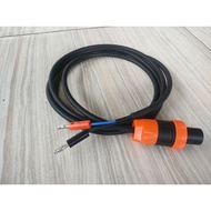 Speaker Cable Jack SPEAKON To Jack Banana B 2 x 0.75 Strand 0.5 1 2 3 4 5 7 10 15 20 Meters