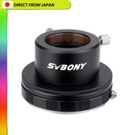 【From Japan】
SVBONY SV149 Telescope 1.25 Inch Eyepiece Adapter for Canon DSLR Camera with M42 Interf