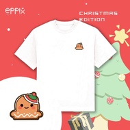 Unisex adult Christmas cookies t-shirt - GINGERBREAD