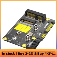 2 in 1 Msata/M.2 NGFF SSD to Dual SATA3 Adapter M.2/MSATA to SATA Adapter M.2 NGFF MSATA SSD to SATA