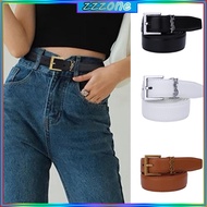 zzz Waist Belt Golden Buckle Classical Skinny Belt for Dress Casual Wear PU Skinny Belt for Wrap Dre