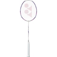 YONEX NANOFLARE 111 Badminton Racket Frame Only - Beginner Friendly, Lightweight Head, White/Lavende
