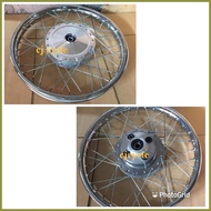 ஐ ◿ ✿ REAR HUB ASSY RIM SET HONDA TMX155 TMX 125 BAJAJ CT100 (RAYUS TAKASAGO) BY 17 rear