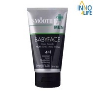 Smooth E โฟมล้างหน้าทำความสะอาดสำหรับผู้ชาย สูตรไม่มีฟอง For men Foam 4 Oz.[inno]