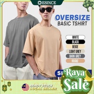 DESINCE Men Short Sleeve Man Tshirt Oversize Basic Tshirt Lelaki MT 041