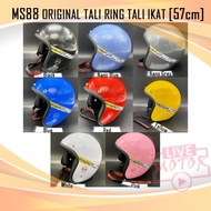 Promo MS88 Helmet Boleh Combo Visor Fit Kepala 55cm-57cm (SIZE 57CM Tak Termasuk Cap)
