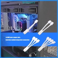 KOK White Braided Design 8Pin to 16Pin Power Cable Graphics Card Supply for 4090