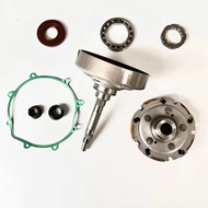 Wet Shoe Clutch Drum Housing Carrier One Way Bearing Kit for Hisun Massimo MSU HS400ATV HS400UTV UTV