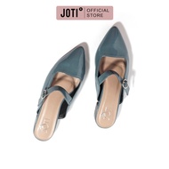 Joti Women's Office Fashion Sandals Samira Mule 3200VN2 2021 - Square Beveled Pointed Toe 2cm Platfo