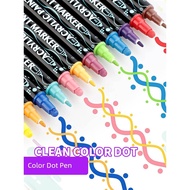 Japanese-Style Filolang DOT Pen Double-Headed Watercolor Pen CLEAN COLOR DOT Writing Art Brush Can D