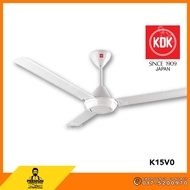 KDK Ceiling Fan K-15V0 – Kipas Siling Hemat Tenaga dengan Blade Lebar & Penutup Hiasan