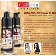 Cultusia Original Black Shampoo Ginger Extract Olive Oil 160ml