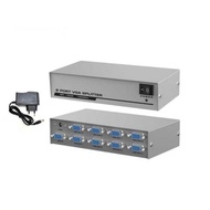 8 Port VGA SPLITTER 1 TO 8 Port VGA SPLITTER/ + Adapter