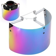 Intake Filter Cover  Air Wrap T‑304 Stainless Steel Durable for 2.5‑5in Filters 2.5in‑5.5in