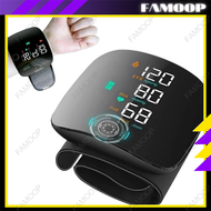 FAMOOP Wrist Style Blood Pressure Monitor Rechargeable Digital With Big LCD Display Voice Prompt Ori
