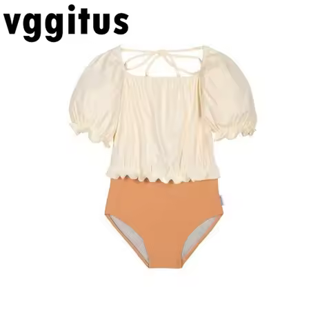 Korean Style Summer Cute Baby Girls One-Piece/Two-pieces Swimsuit Swimsuit Newborn Toddler Girls Swi
