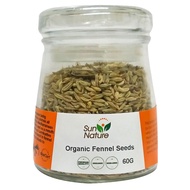 Sun Nature - Organic Fennel Seeds 60G