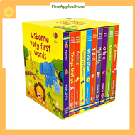Sách Usborne Very First Words boxset 10 books nhập khẩu