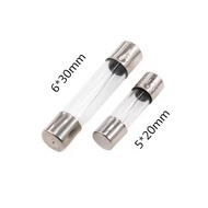 🇲🇾C5 1pcs - Glass Fuse F Fast Acting Flink Fast Blow Kaca Ceramic Safety Electrical Fius 20mm 30mm 2