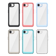 For iphone 17e Case For Apple iphone 17e 16e Funda Coque Hard Translucent Soft  Protective Phone Bum
