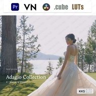 (BISA VN) White in Revery - Adagio Original Fine Art Wedding Video LUTs untuk VN Premiere Pro Davinc
