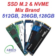 Used SSD 512GB SSD Notebook NVMe PCIe and M.2 SSD Solid State Drive Laptop 256GB 128GB