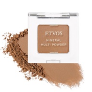 ETVOS Mineral Multi Powder #Pale Camel (Eyeshadow Cheek Lip 3in1 Multi Mini Size for Touch Up Soap O
