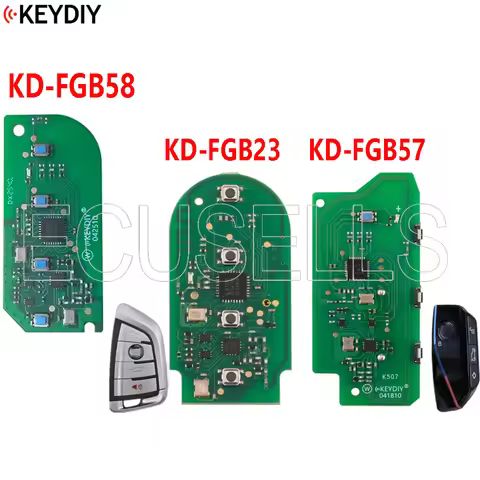 KEYDIY FGB23 FGB57 FGB58 PCB for BMW FEM BDC/CAS4/CAS4+/G Key Generation/ i7 Serial for KD ZB Series