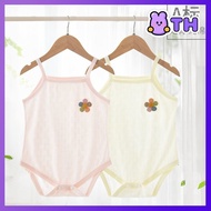Baby Onesie Summer Thin Style Baby Boy Baby Onesie Sling Newborn Clothes Female Triangle Romper
