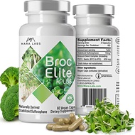 Mara Labs Broc Elite Plus | Broccoli Supplement w/Stabilized Sulforaphane Extract | Zero Glyphosate 