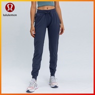 Lululemon Casual Yoga Sports Pants Drawstring Design Adjustable Elastic Pocket LU1290