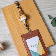 i好鉤 伸縮證件套組 -滿滿動物系列 / 柴犬_AVA3