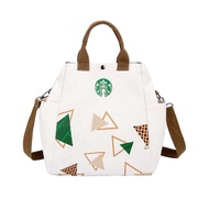 Starbucks กระเป๋าสตาร์บัค ถุงผ้า กระเป๋าผ้าสตาร์บัค กระเป๋า starbucks กระเป๋าผ้า canvas กระเป๋าผ้าแคนวาส👜 JIA SHOP NO:xbk2