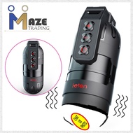 [MAZE TRADING] Automated Masturbat0r Strong 10 Vibration Mode Masturbati0n Cup Mens Toys Alat Mainan
