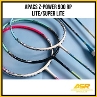 Apacs Badminton Racket Z- Power 900 RP Lite/Super Lite ( Free Apacs String 0.66 &amp; Apacs Overgrip )
