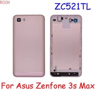 AAAA Quality For Asus Zenfone 3s Max ZC521TL Back Battery Cover With Camera Lens+Side Button Housing Case Repair Parts