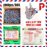 MK DS-HO 516 SELF DRILLING SCREW 🔥 Ready Stocks 🔥 SCREW BESI BUMBUNG (#10 x 5/8") THAILION 516