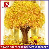 【Local Delivery】40x50cm Money Tree Resin Diamond Painting 5D DIY Full Round Drill Rhinestone Mosaic