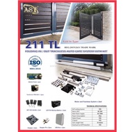TRACKLESS FOLDING AST Auto Gate SYSTEM 211TL(Free Install Tranning)