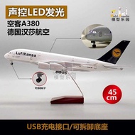 Air Passenger a380 Germany Hensha 45cm Simulation Airplane Model Airplane a350 Airplane Airplane Air