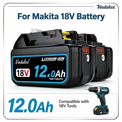 For Makita 18V Battery 10Ah Lithium Battery Match BL1860 BL1850 DDF487 DGA504 DHR242 Long Service Pa