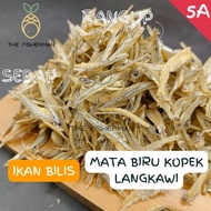 Ikan Bilis Langkawi 5A Ikan Bilis Mata Biru Kopek 1KG | Ikan Bilis Rangup | Ikan Bilis 1kg Murah Bor