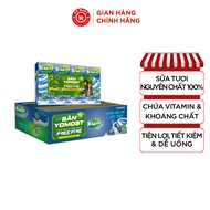 Thùng 48 Hộp Sữa Chua Lên Men Tự Nhiên Yomost Bạc Hà - Việt Quất (170ml/Hộp)