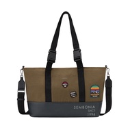 SEMBONIA Sembonia Voyage Patched Canvas Tote Bag - 0603827-103S-36