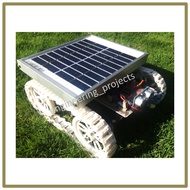 Engineering Project (FYP) - Smart Solar Grass Cutter With Lawn Coverage